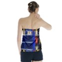 Famous Blue Police Box Strapless Top View2