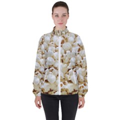 Popcorn Women s High Neck Windbreaker by TheAmericanDream