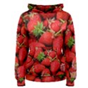 Strawberries Women s Pullover Hoodie View1