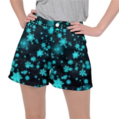 Background Black Blur Colorful Ripstop Shorts by Pakrebo