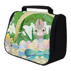 Graphic Easter Easter Basket Spring Full Print Travel Pouch (small) by Pakrebo