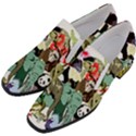 Zoo Animals Peacock Lion Hippo Slip On Heel Loafers View2