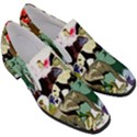 Zoo Animals Peacock Lion Hippo Slip On Heel Loafers View3