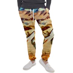 Painting Expressive Colors Texture Men s Jogger Sweatpants by Pakrebo