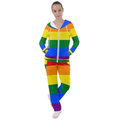 Lgbt Rainbow Pride Flag Women s Tracksuit by lgbtnation