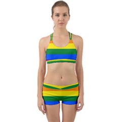 Lgbt Rainbow Pride Flag Back Web Gym Set by lgbtnation