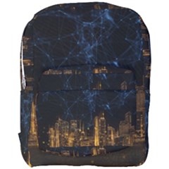 Architecture Buildings City Full Print Backpack by Pakrebo