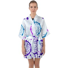 Star Quarter Sleeve Kimono Robe by HermanTelo