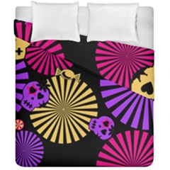 Seamless Halloween Day Dead Duvet Cover Double Side (california King Size) by HermanTelo