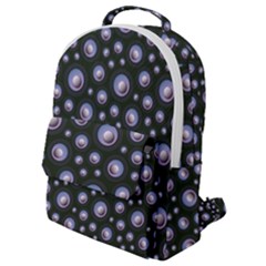 Seamless Pattern Background Circle Flap Pocket Backpack (small) by HermanTelo