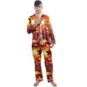 Star Radio Light Effects Magic Men s Satin Pajamas Long Pants Set View1