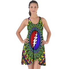 Grateful Dead Show Some Back Chiffon Dress by Sapixe