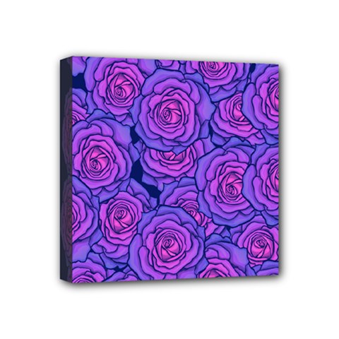 Roses Mini Canvas 4  X 4  (stretched) by BubbSnugg