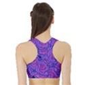 Roses Sports Bra with Border View2