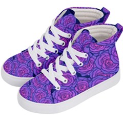 Roses Kids  Hi-top Skate Sneakers by BubbSnugg