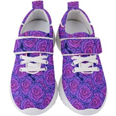 Roses Kids  Velcro Strap Shoes by BubbSnugg