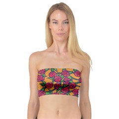 Roses  Bandeau Top by BubbSnugg