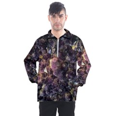 Amethyst Men s Half Zip Pullover by WensdaiAmbrose