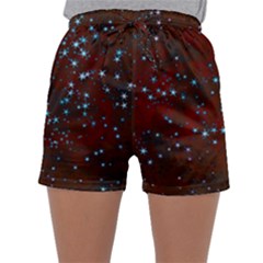 Background Star Christmas Sleepwear Shorts by HermanTelo