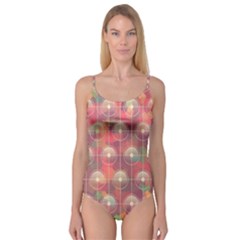 Colorful Background Abstract Camisole Leotard  by HermanTelo