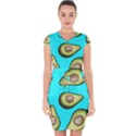 Fruite Avocado Capsleeve Drawstring Dress  View1