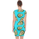 Fruite Avocado Capsleeve Drawstring Dress  View2