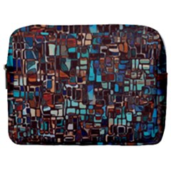 Mosaic Abstract Make Up Pouch (large) by HermanTelo