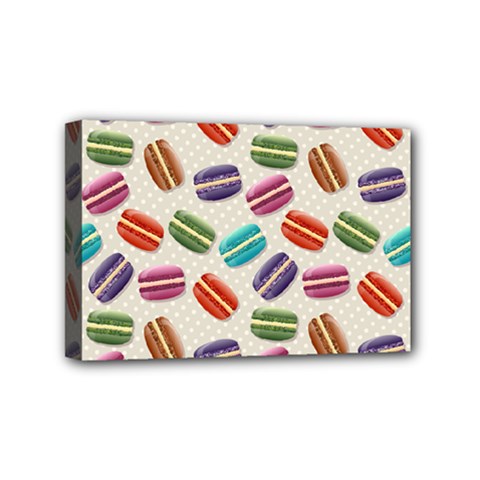 Macaron Bread Mini Canvas 6  X 4  (stretched) by HermanTelo