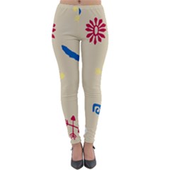 Pattern Culture Tribe American Lightweight Velour Leggings by HermanTelo