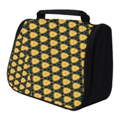 Pattern Halloween Pumpkin Color Yellow Full Print Travel Pouch (small) by HermanTelo