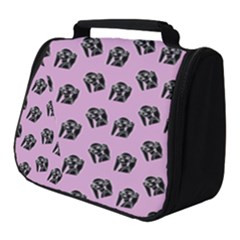 Girl Face Lilac Full Print Travel Pouch (small) by snowwhitegirl