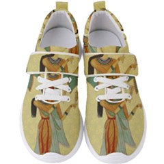 Egyptian Design Man Artifact Royal Men s Velcro Strap Shoes by Sapixe