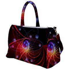 Physics Quantum Physics Particles Duffel Travel Bag by Sapixe