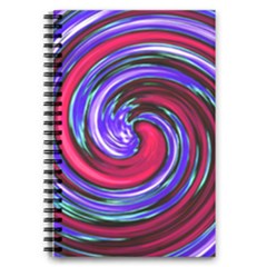 Swirl Vortex Motion 5 5  X 8 5  Notebook by HermanTelo