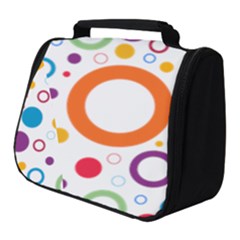 Wallpaper Circle Full Print Travel Pouch (small) by HermanTelo