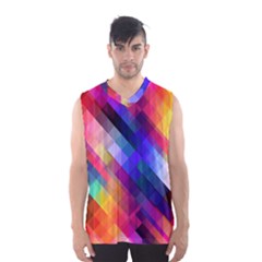 Abstract Background Colorful Pattern Men s Sportswear by Bajindul