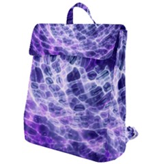 Abstract Space Flap Top Backpack by Bajindul