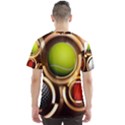 Sport Ball Tennis Golf Football Men s Sports Mesh Tee View2