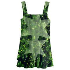 Star Blue Star Space Universe Kids  Layered Skirt Swimsuit by Bajindul