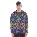 Dragon lights Men s Hooded Windbreaker View1