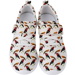 Birds 1 Men s Velcro Strap Shoes by ArtworkByPatrick