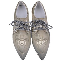 Wonderful Decorative Spider With Hearts Pointed Oxford Shoes by FantasyWorld7