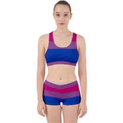 Bisexual Pride Flag Bi Lgbtq Flag Work It Out Gym Set by lgbtnation