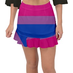 Bisexual Pride Flag Bi Lgbtq Flag Fishtail Mini Chiffon Skirt by lgbtnation