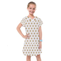 Gold Star Kids  Drop Waist Dress by WensdaiAmbrose