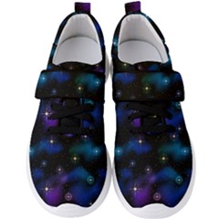 Serene Space Men s Velcro Strap Shoes by JadehawksAnD