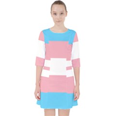 Transgender Pride Flag Pocket Dress by lgbtnation