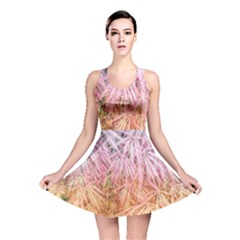 Fineleaf Japanese Maple Highlights Reversible Skater Dress by Riverwoman