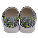 Supersonic volcanic mushroom power Men s Canvas Slip Ons View4