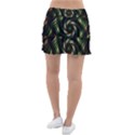 Fractal Christmas Colors Christmas Tennis Skirt View2